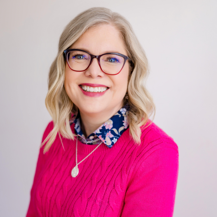 woman author writing